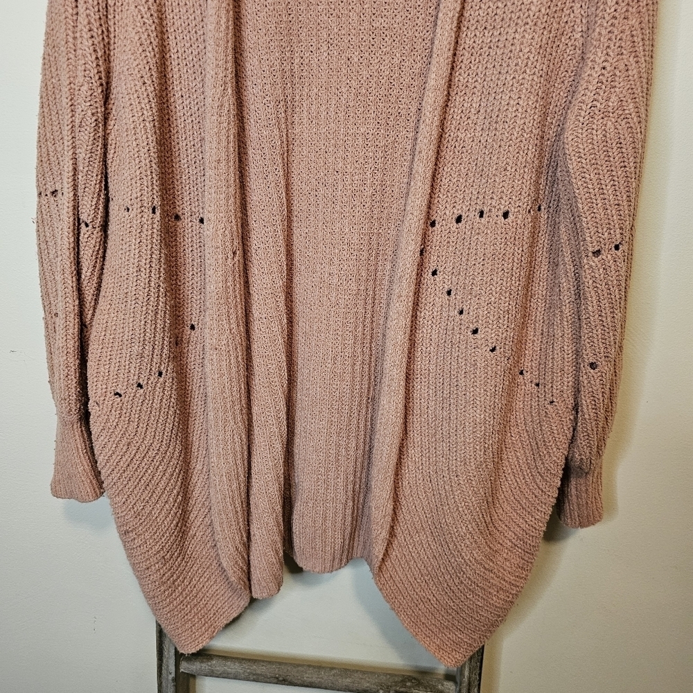 ⭐️40% Off⭐️ a new day Pink Chenille Cardigan - Picture 3 of 8
